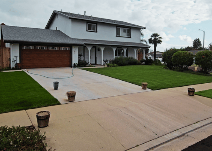 front yard